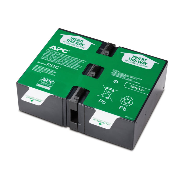 APCRBC124 APC Replacement Battery Cartridge, VRLA battery, 9Ah, 24VDC, 2-year warranty