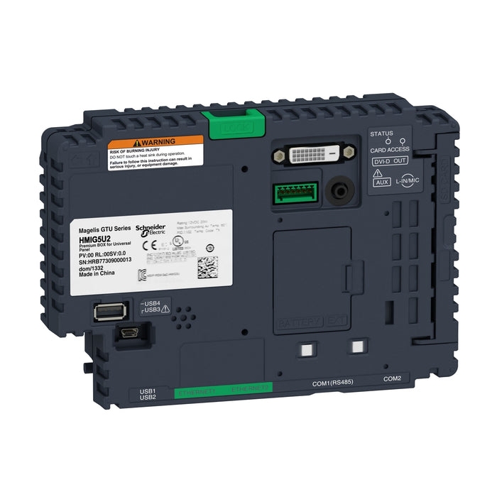 HMIG5UL8B Base unit, Harmony GTU, Open BOX for Univ Panel, EcoStruxure Machine SCADA Expert v8.1+SP2 pre installed