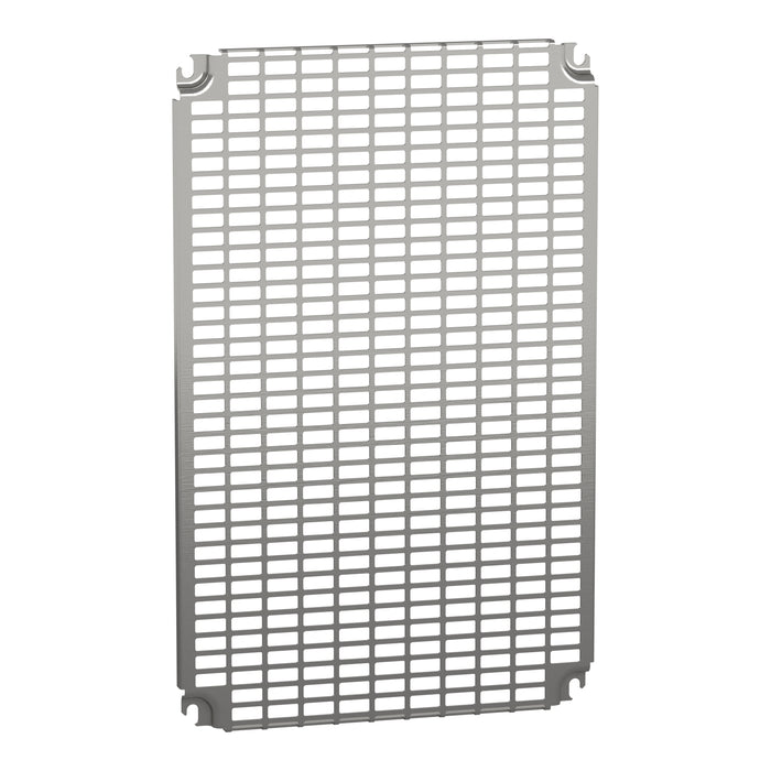 NSYMR64 Monobloc perforated plates H600xW400mm with universal perforations 11x26mm