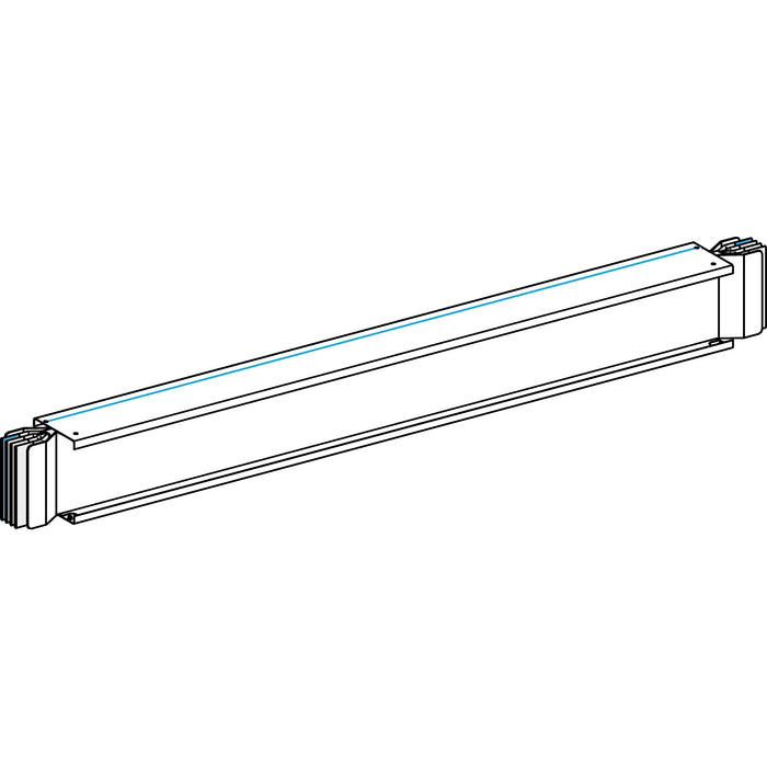 KTC5000ET440 Straight transport length, Canalis KTC, copper, 5000A, 3L+N+PE, fixed length 4m, white RAL9001