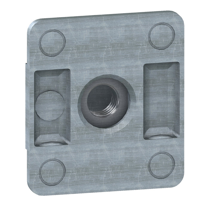 NSYSNSM6 Serrated quarter-turn sliding nut - M6. Supply: 10 units