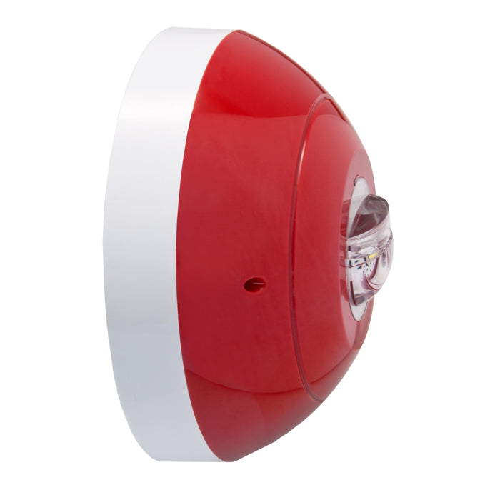 FFS06728125 VAD, 7 m, loop powered, red body, white flash, wall