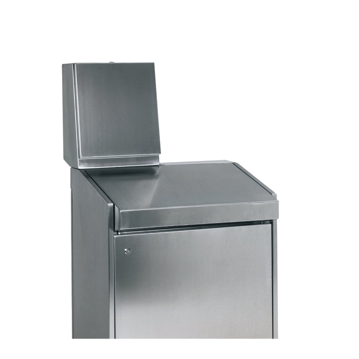 NSYSDCX62 Modular stainless console 304L, Scotch Brite® finishing, W400xD300 mm.