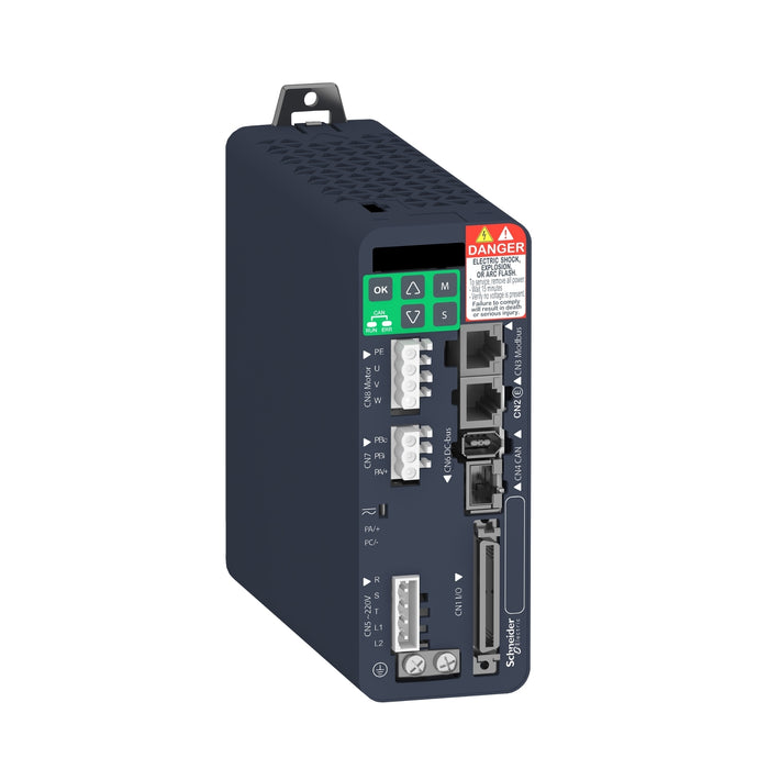 LXM28EU04M1X Lexium28 EtherCAT drive, 400W, 1~ 110V