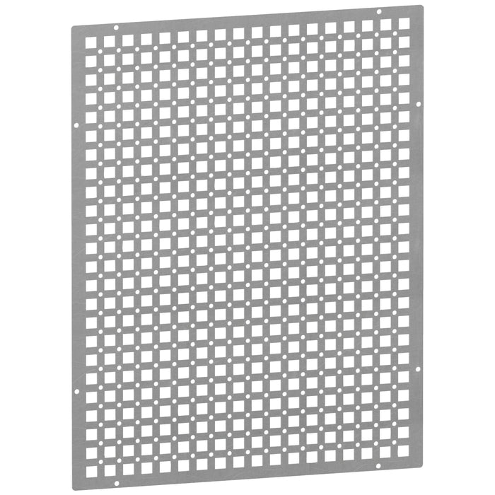 LVSXY1124 Universal grid plate, PrismaSeT S-XS, perforated, height of 2 rows, for 24 modules enclosure