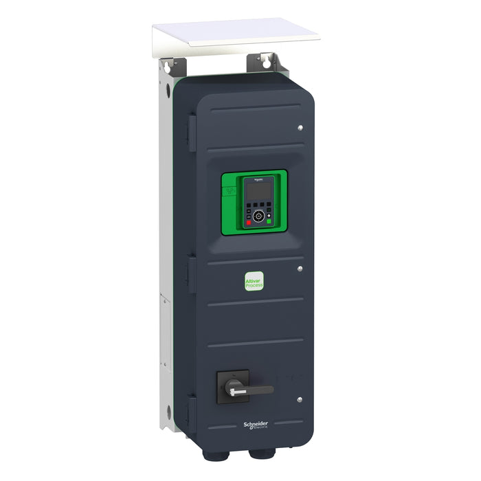 ATV950D37N4EU Variable speed drive, Altivar Process ATV900, ATV950, 37kW/50 hp, 380/480 V, IP55/UL type12, disc.switch