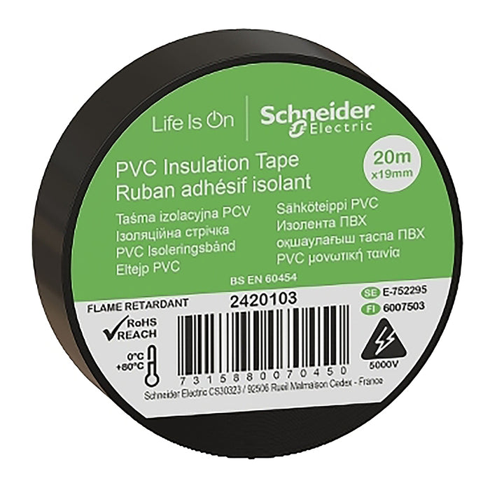 IMT38203 Thorsman - PVC INS. TAPE 15MMX10M - Black