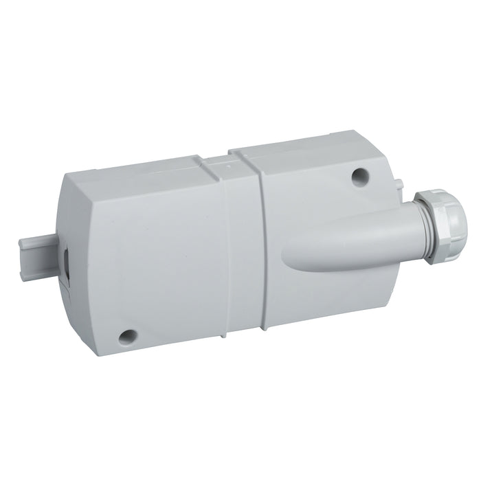 KDP20ABG4 End feed unit, Canalis KDP20, 20A, right or left mounting, without line protection, 3L+N+PE