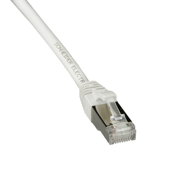 ACTPC6ASFLS05WE Patch cord, Actassi, Category 6A, S/FTP, LSZH, 0.5 m, white