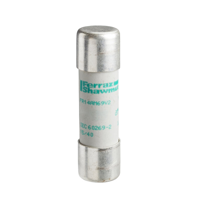 DF2EA25 NFC cartridge fuses, TeSys GS, cylindrical 14mm x 51mm, fuse type aM, 500VAC, 25A, without striker