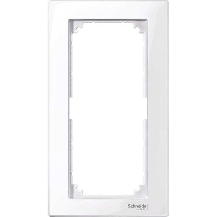 MTN515825 Cover frame, Merten M-Plan, 1 gang, active white