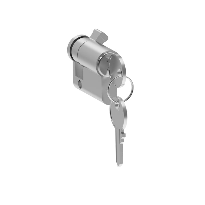 NSYTL1242EME barrel and key 1242E for retractable handle of 3 point lock PLM or PLD