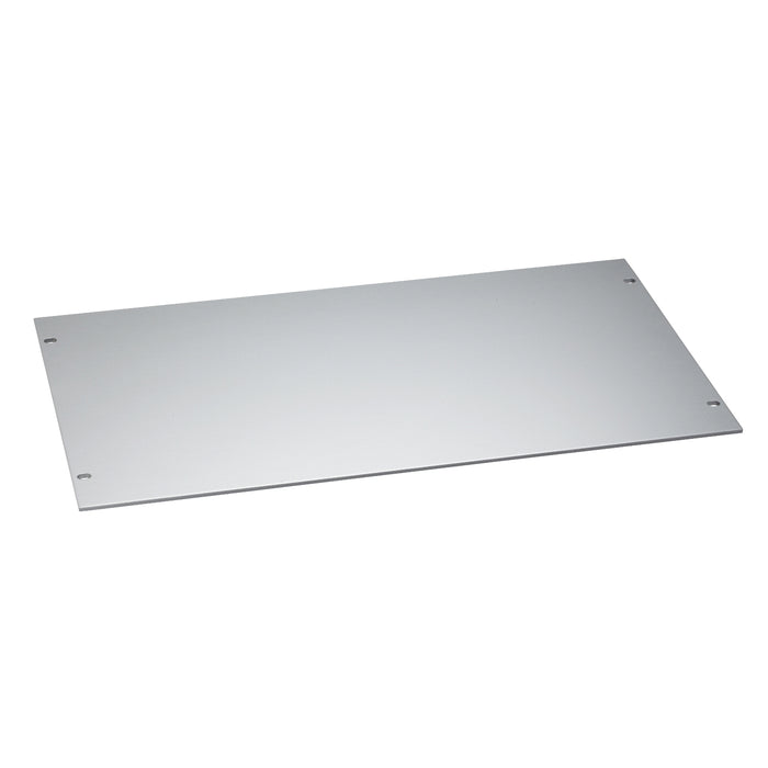 NSYCRT4A6U Actassi - 19'' plain plate - 6U - aluminium - 4 mm