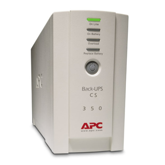 BK350EI APC Back-UPS, 350VA/210W, Tower, 230V, 4x IEC C13 Outlets , User Replaceable Battery