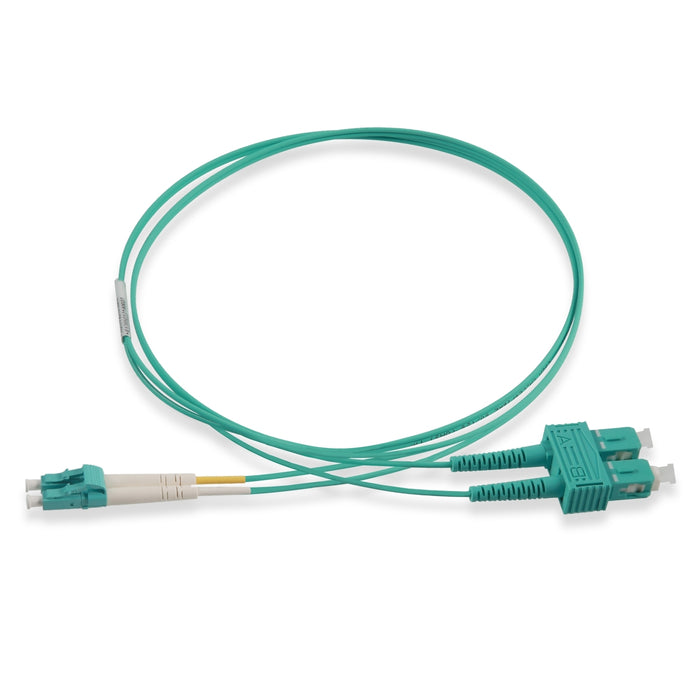 ACTFP2CL1M45M50 Fibre optic patch cord, Actassi, OM4, SC-LC, duplex, LSZH, 5 m