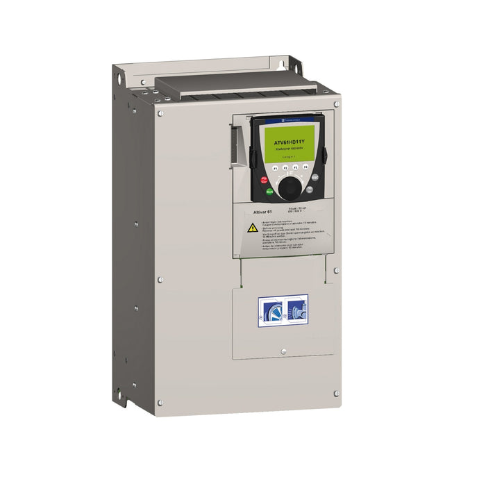 ATV61HD37M3XZ variable speed drive ATV61 - 37kW 50HP - 200...240V - IP20