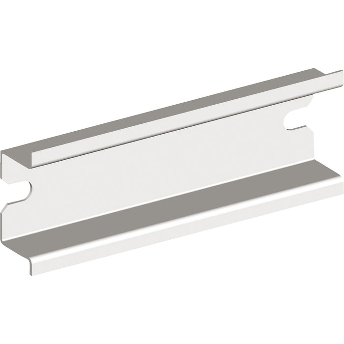 NSYAMRD243515TB Symmetrical mounting rail, H35D15 mm. L 214 mm, for boxes of 225 mm.