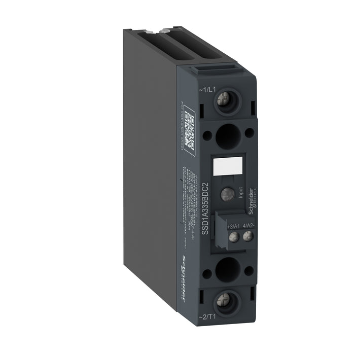 SSD1A320BDC2 Harmony, Solid state relay, 20 A, DIN rail mount, zero voltage switching, input 4...32 V DC,  output 48...600 V AC