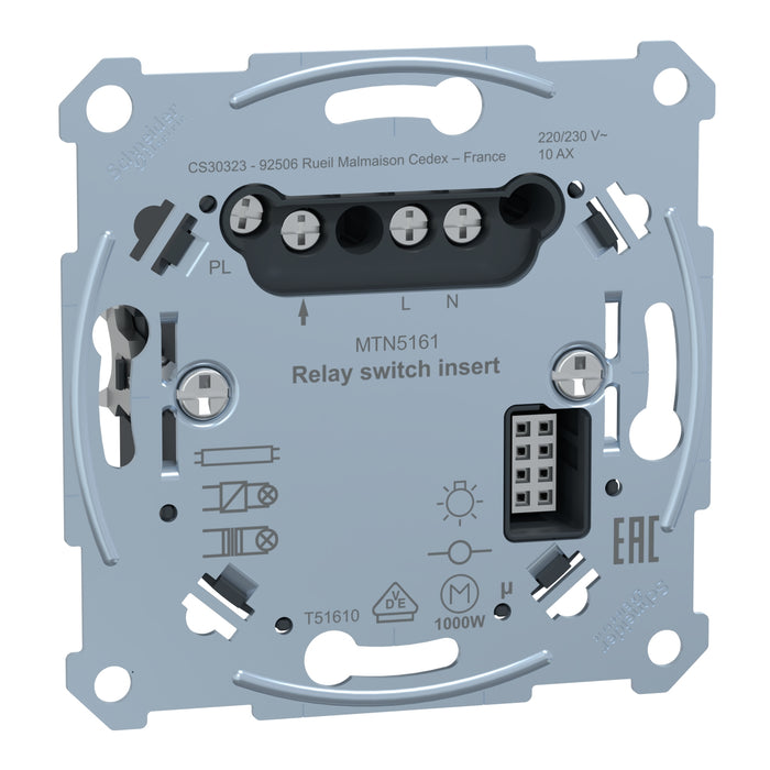 MTN5161-0000 multifunction control unit, PlusLink, relay, 1 rocker, Merten