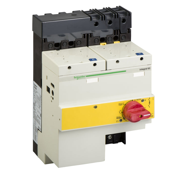 LD5LD030M TeSys Integral - reversing contactor breaker - 63 A AC-43 - 220...230 V AC coil