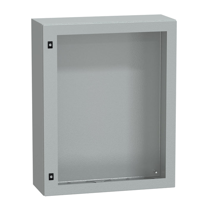 NSYCRN108300T Spacial CRN tspt door w/o mount.plate. H1000xW800xD300 IP66 IK08 RAL7035..