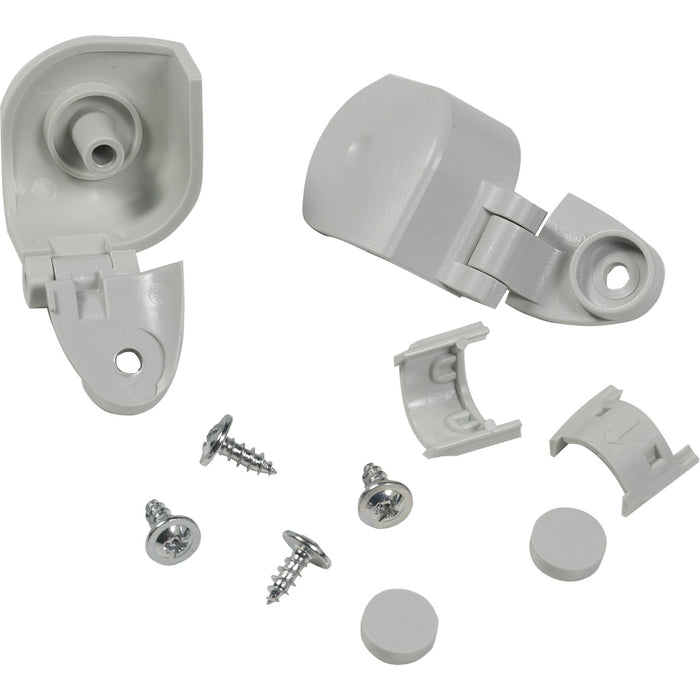 NSYAEDH20TB Hinges, for cover-depth 20 mm. In thermoplastic PC with screws.