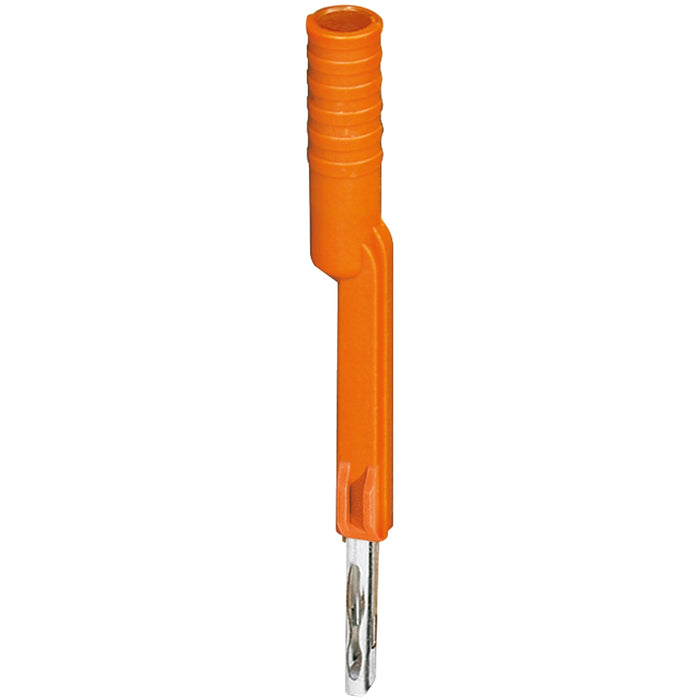 NSYTRAFTAR TEST ADAPTER FOR 4MM SAFETY TEST PLUG, LOCKABLE ORANGE FOR NSYTRV62TT