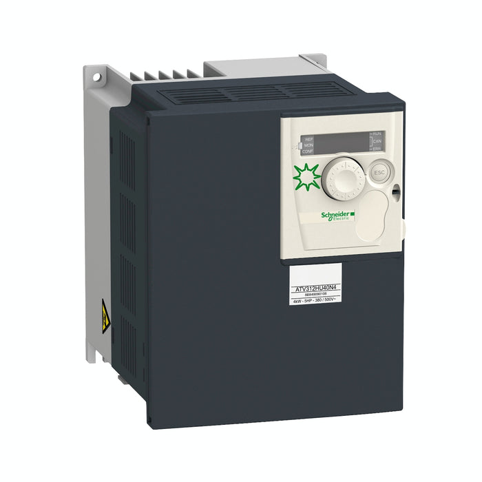 ATV312HU30N4412 variable speed drive ATV312 - 3kW - 7.1kVA - 125 W - 380..500 V - 3-phase supply