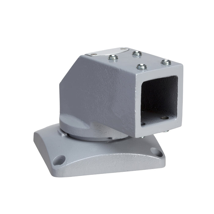 NSYCMUMC80 Horizontal rotating bracket, square 80 mm RAL 7040. For S3CM HMI encl.