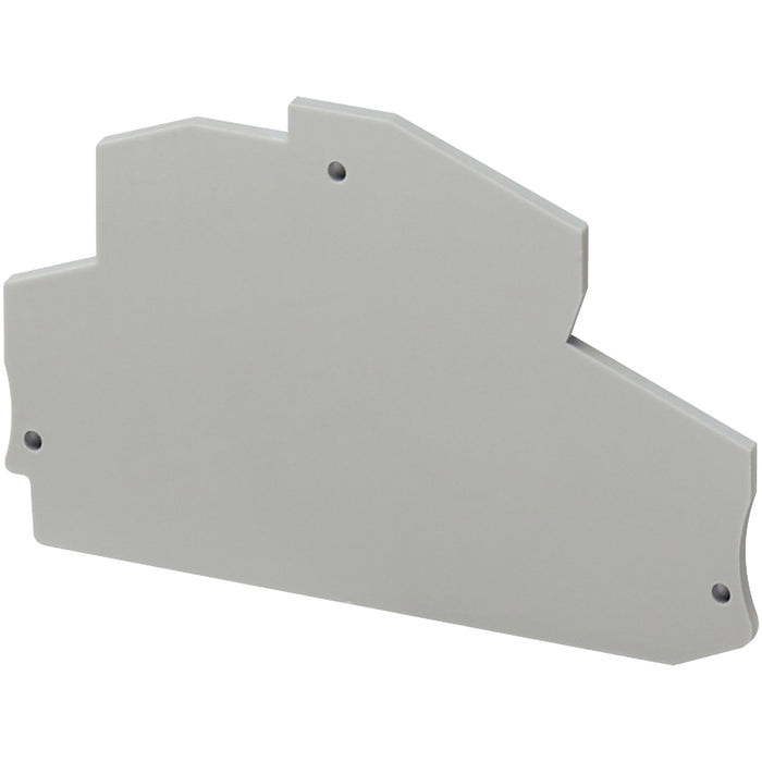 NSYTRACRE24 END COVER 2 LEVEL, 2,2MM WIDTH, 4PTS FOR SPRING TERMINALS NSYTRR24D,