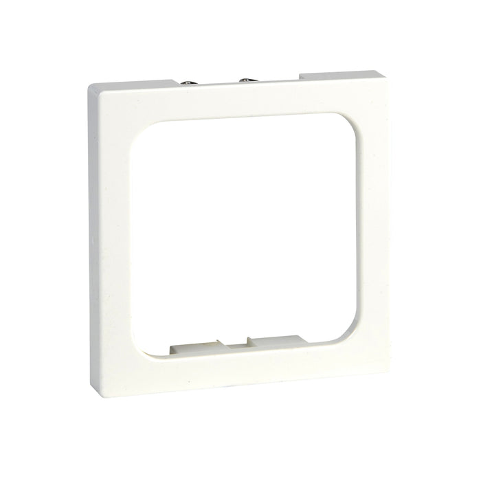 MTN397619 Central plate for light signal insert, polar white, glossy, System M