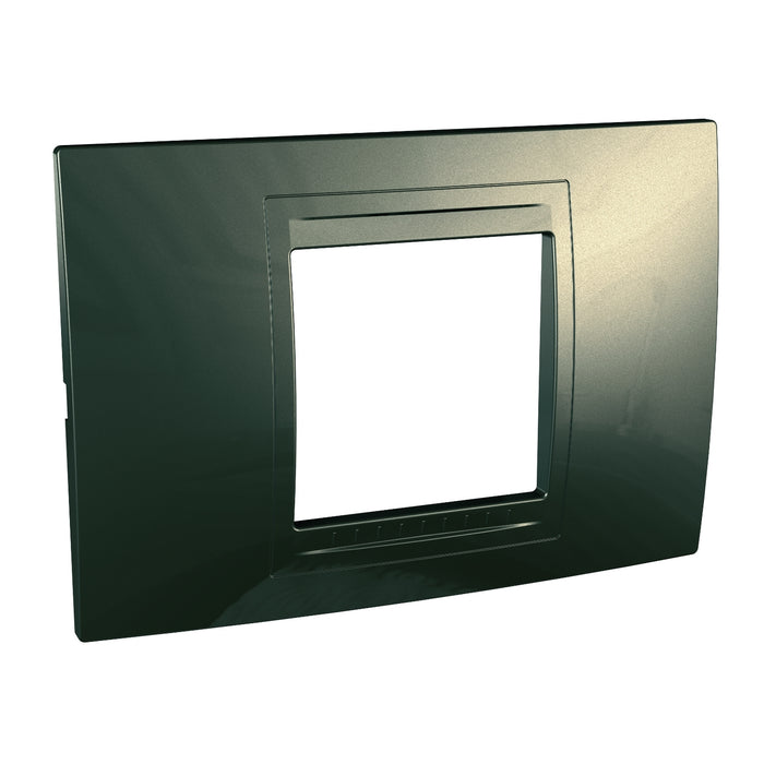 MGU4.102.13 Unica Allegro - cover frame - 2 modules - bronze