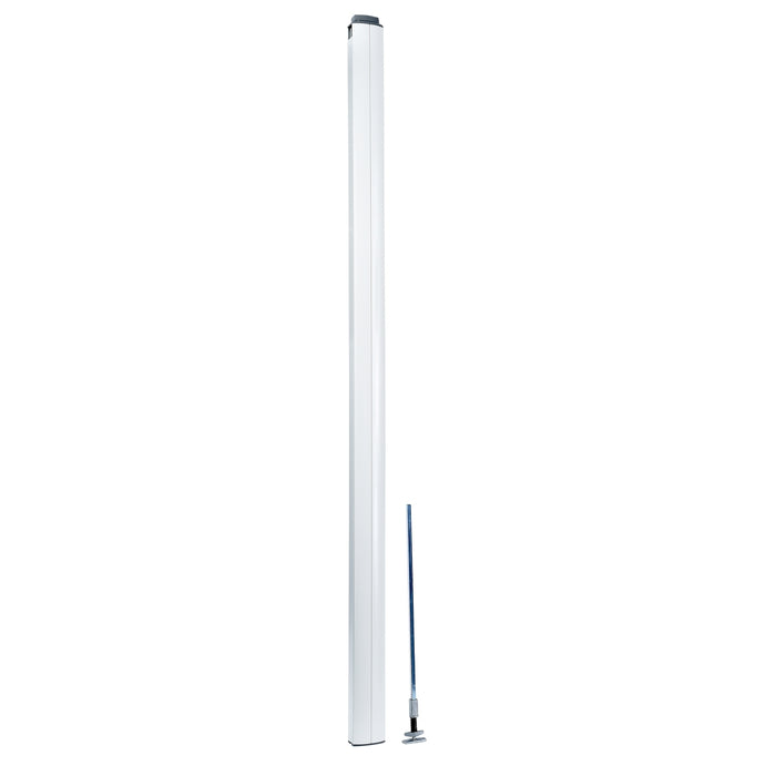 ISM20111 OptiLine 45 - pole - tension-mounted - two-sided - white - 3500-3900 mm