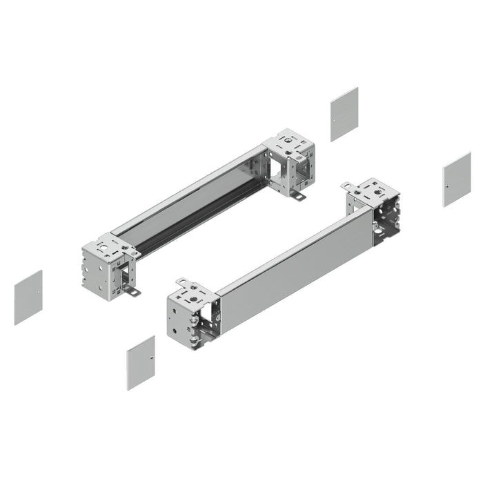 NSYSPFX10100H Spacial - plain front panel plinth W1000 H100 stainless steel 316L