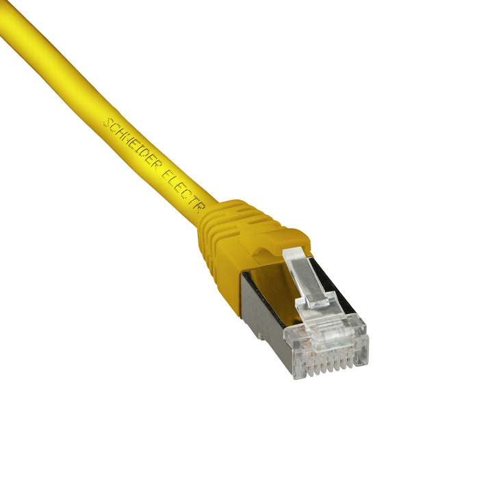 ACTPC6FULS50YL Patch cord, Actassi, Category 6, F/UTP, LSZH, 5 m, yellow