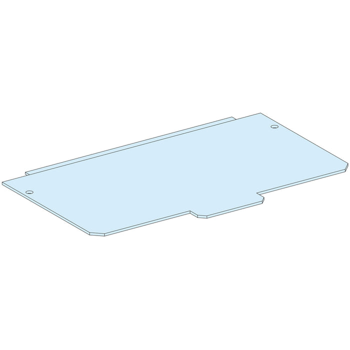 LVS08874 PLAIN METAL GLAND PLATE W300 /G IP30