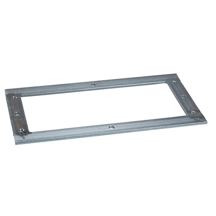 NSYMFPLAZ73 metalic floor-fixing frame for vers.PLAZ or PLAZT W750xD320mm