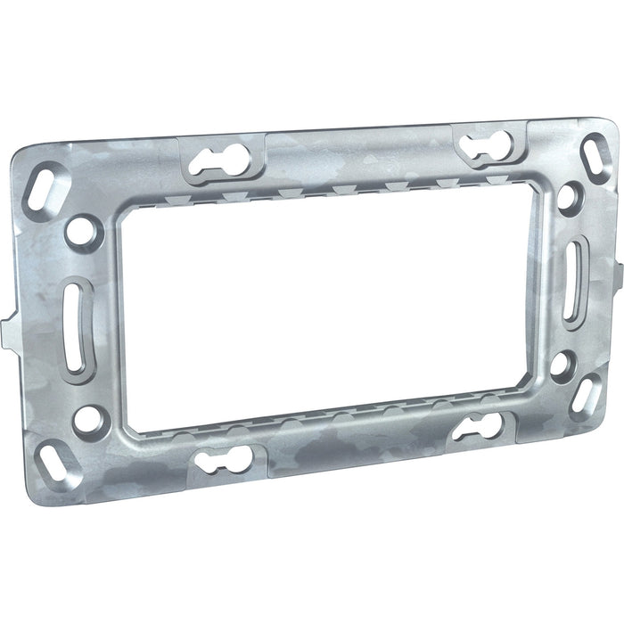 MGU7.104 Unica, rectangular fixing frame, 4 m, 1 gang