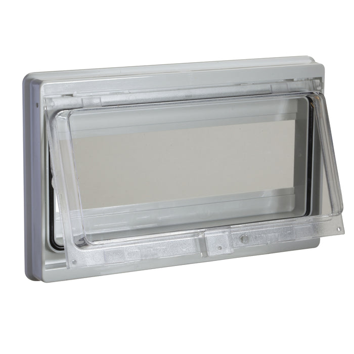 NSYMW10MK Modular front panel with sealed window. Opening 46 x180mm (10 modules).