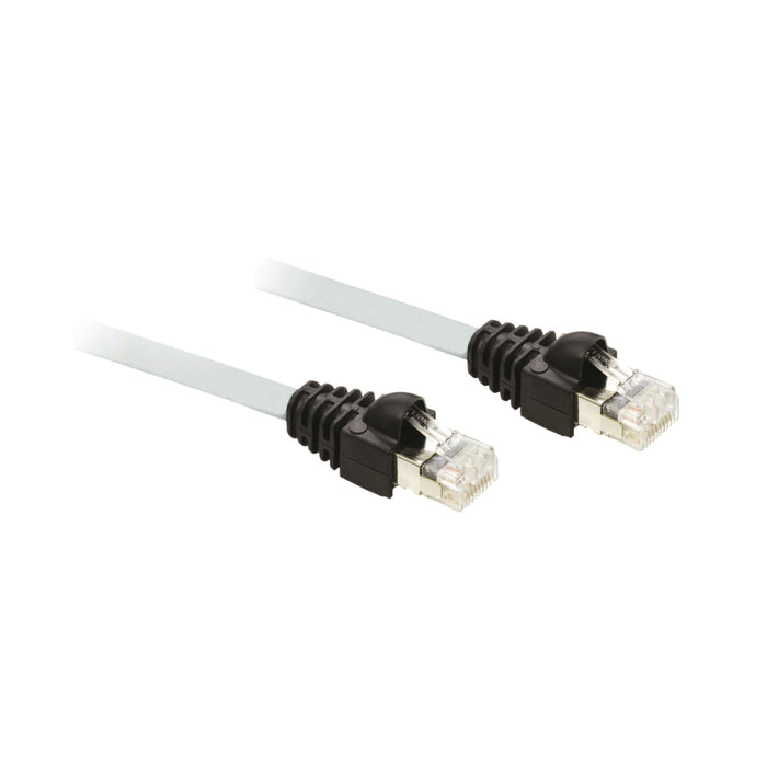 490NTW00002U Ethernet ConneXium shielded twisted pair straight cord-2m-2connectorsRJ45-UL/CSA