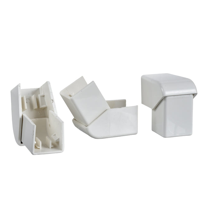 ETK20530 Ultra - adjustable external corner - 21 x 12 mm - ABS - white