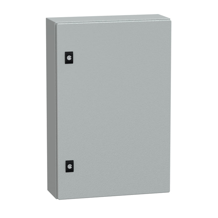 NSYCRN64150 Spacial CRN plain door w/o mount.plate. H600xW400xD150 IP66 IK10 RAL7035..