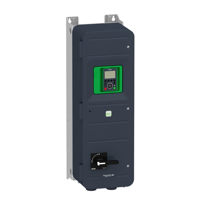 ATV650D30N4E Variable speed drive, Altivar Process ATV600, ATV650, 30kW/40 hp, 380...480 V, IP55, disconnect switch