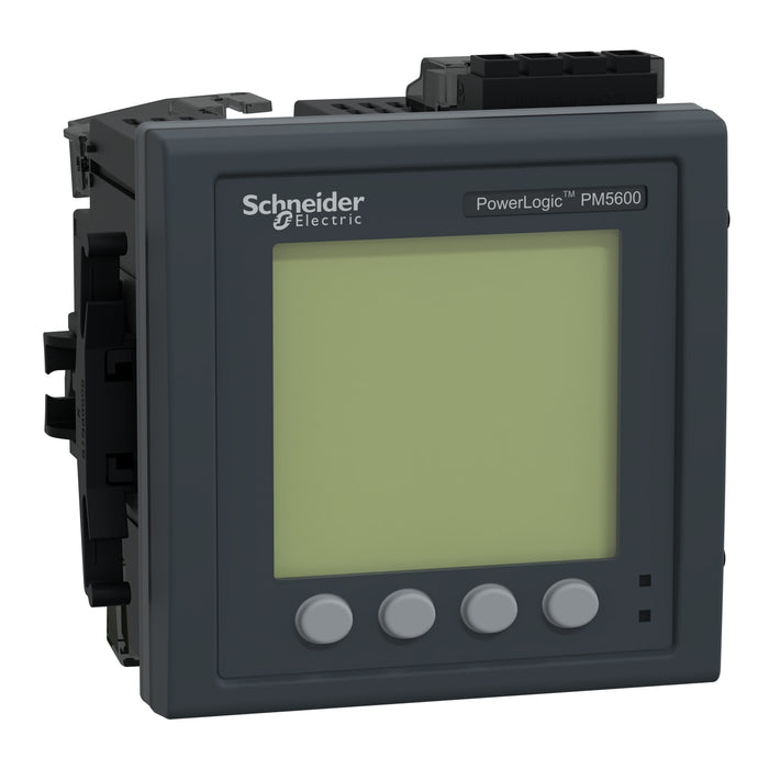 METSEPM5660 power meter PowerLogic PM5660, 2 ethernet, up to 63th Harmonic, 1,1MB, RCM, 4DI/2DO 52 alarms