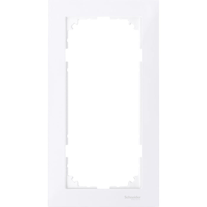 MTN4025-3625 Cover frame, Merten M-Pure, 1 gang, active white