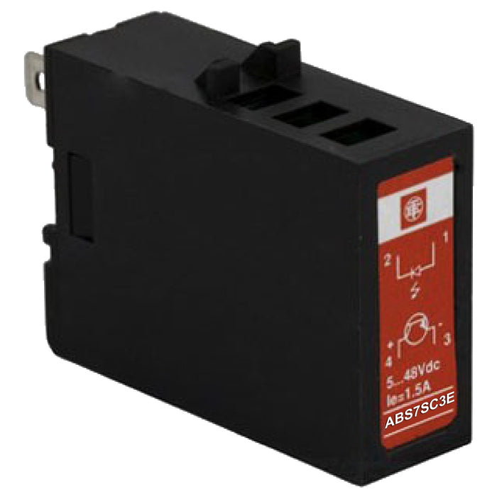 ABS7SC3E plug-in solid state relay - 12.5 mm - output - 5..48 V DC - 2 A