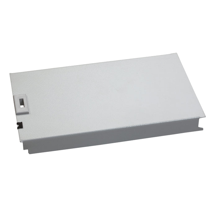 NSYCTL300DLM Plain metalic front plate , 12 modules, RAL 7035, H150xW300mm.