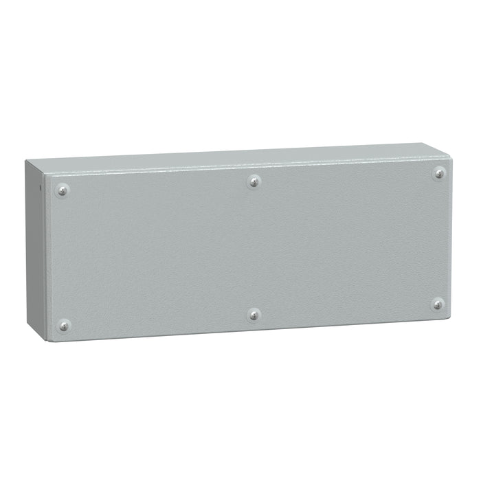 NSYSBM205012 Metal industrial box plain door H200xW500xD120 IP66 IK10 RAL 7035