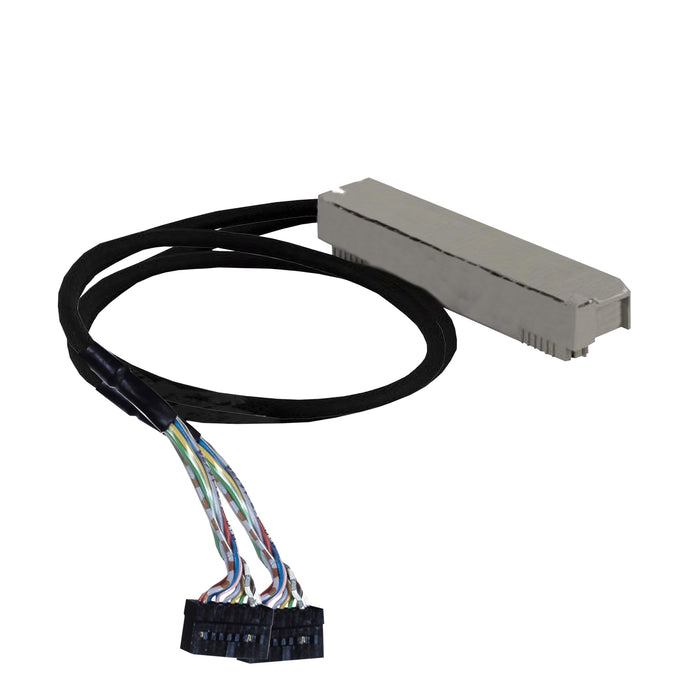 ABFM32H301 cabled connector - 3 m - for Modicon Quantum