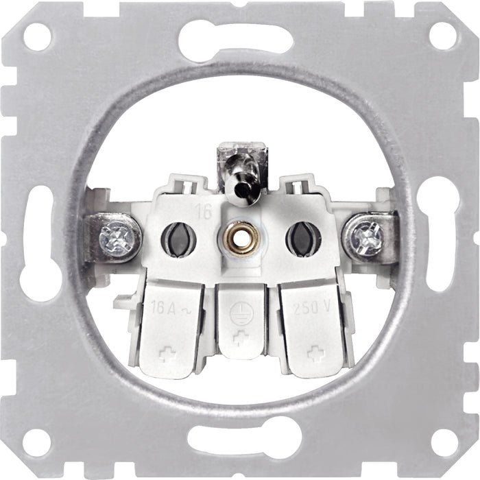 MTN285100 Socket-outlet insert with earthing pin and plug-in terminals